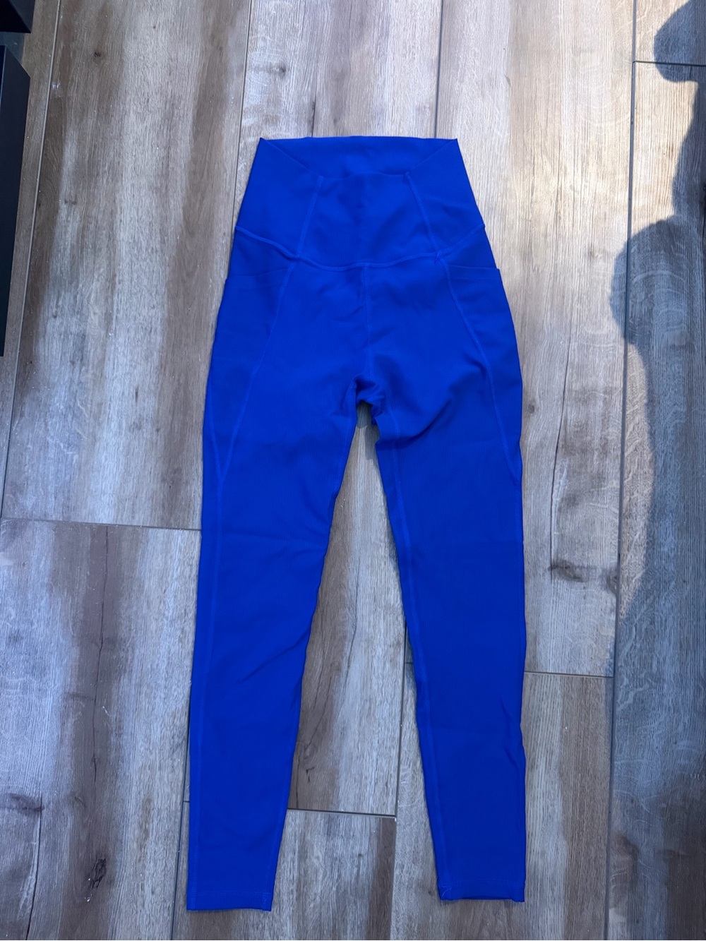 High-Rise Performance Leggings in Cobalt Blue